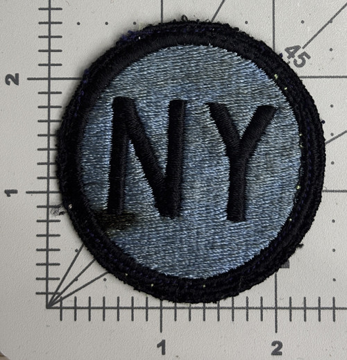 NY-01 1940 - 1947 New York State Guard Blackback Patch Inv# K9085