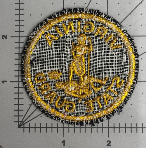 Off Uniform VA-03 1943-1947 Virginia State Guard Patch Inv# K9090