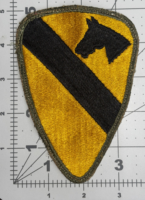 Off Uniform WW 2 US Army 1st Cavalry Division Patch Inv# K9138
