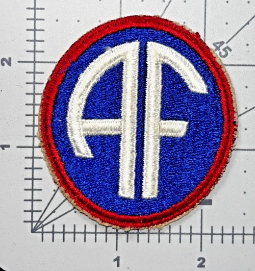 Off Uniform WW 2 US Made Allied Forces Headquarters Patch Inv# K9229