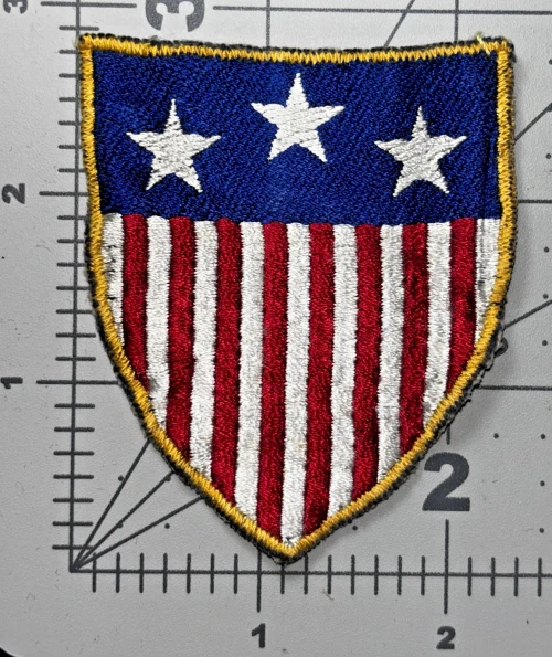 US Occupation of Germany Labor Service German Made Bevo Patch Inv# K9234