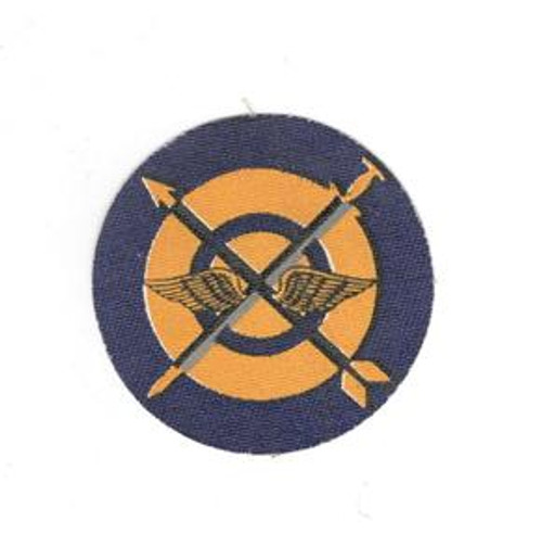 WW 2 55th Fighter Squadron Shell Oil buy War Stamp Patch Inv# D363