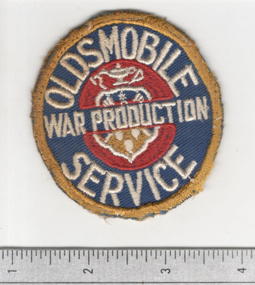 WW 2 Oldsmobile War Production Service Patch Inv# B505