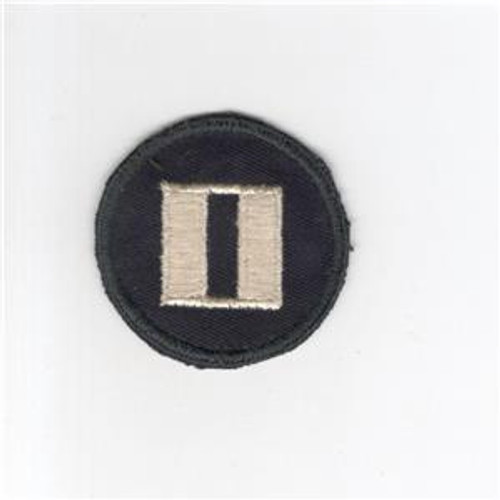 WW 2 US Army Captain Cap Patch Inv# G075