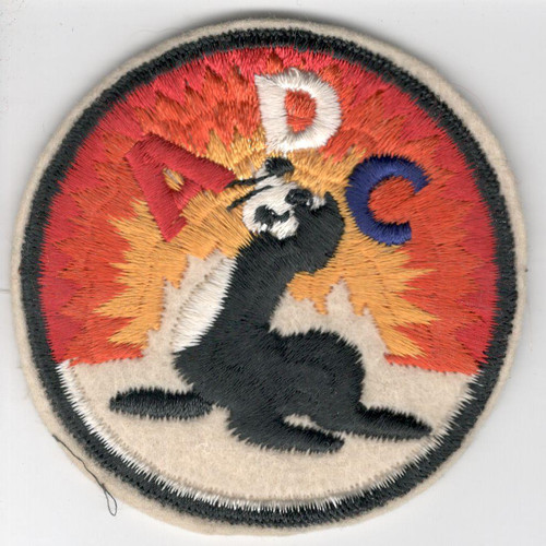 WW 2 US Army Alaska Defense Command Wool Patch Inv# Z914
