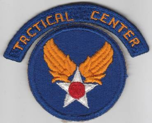 WW 2 US Army Air Force Tactical Center Patch & Tab Inv# F318