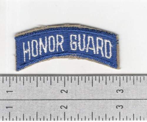 Original Cut Edge No Glow US Army Honor Guard Tab Inv# S107