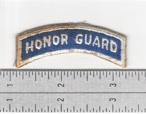 Original Cut Edge No Glow US Army Honor Guard Tab Inv# S110