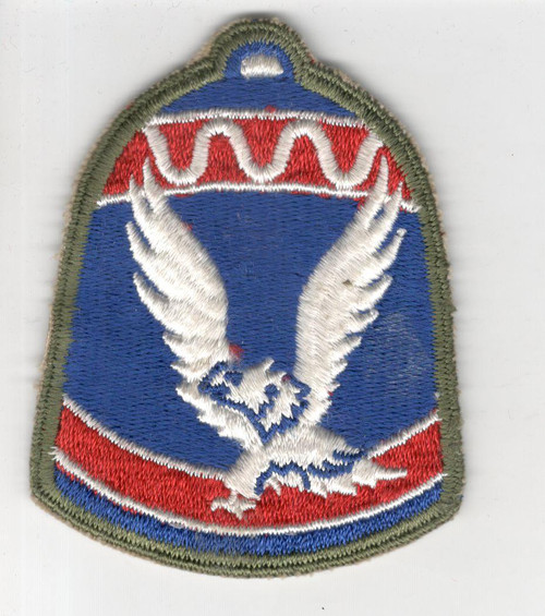 Korean Military Assistance Group OD Border Patch Inv# R468