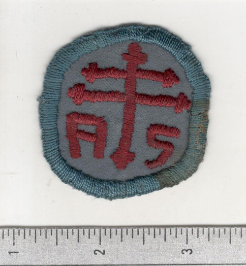 WW 1 US Army Advanced Section Services Of Supply Quartermaster Patch Inv# W602