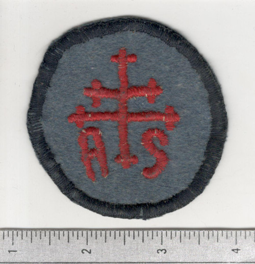 WW 1 US Army Advanced Section Services Of Supply Quartermaster Patch Inv# W603
