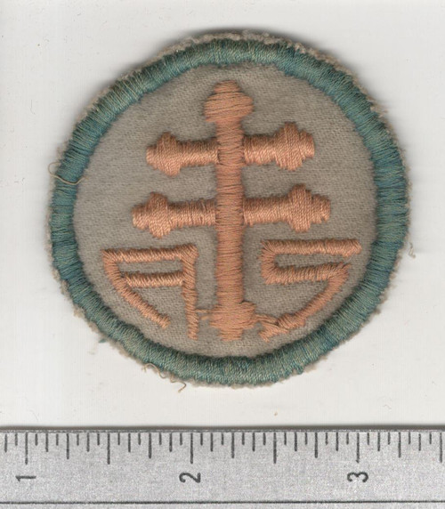 WW 1 US Army Advanced Section Services Of Supply Quartermaster Patch Inv# W610