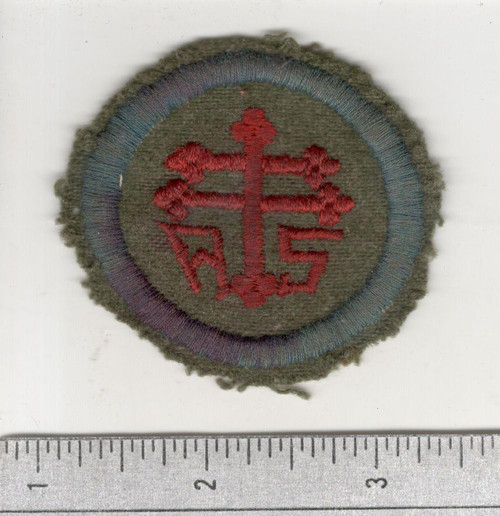 WW 1 US Army Advanced Section Services Of Supply Quartermaster Patch Inv# W613