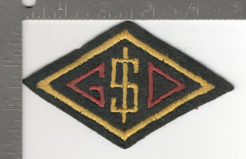 WW 1 US Army General Intermediate Supply Depot Patch Inv# 359