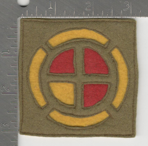 WW 1 US Army 35th Division 129th Field Artillery Patch Inv# 457