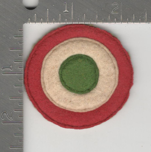 WW1 Italian Royal Air Force Roundel Patch Inv# 272