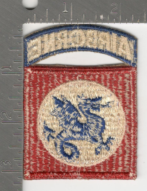 1951 - 1957 508th Airborne Regimental Combat Team Ribbed Weave Patch Inv# K1189