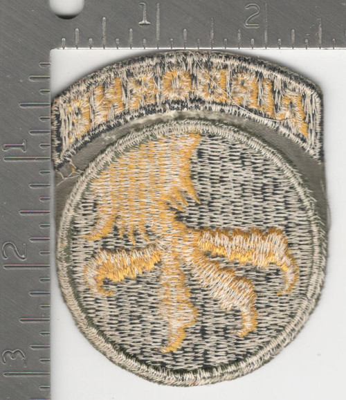 WW 2 US Army 17th Airborne Division Patch Attached Tab Inv# K0998