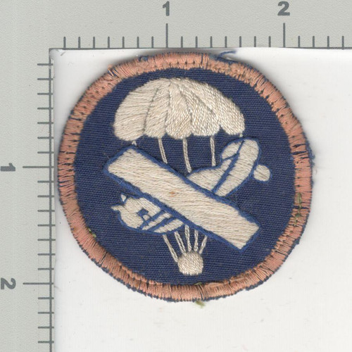 Japan Occupation US Army Enlisted Parachute / Glider Garrison Cap Patch Inv# K2866