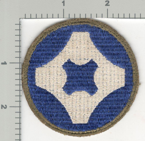 WW 2 US Army 4th Service Command OD Border Patch Inv# K3040