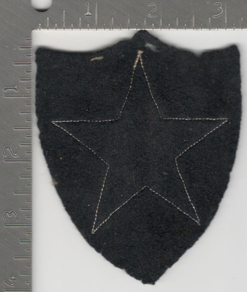 Pre WW 2 US Army 2nd Infantry Division Layered Wool Patch Inv# K0205