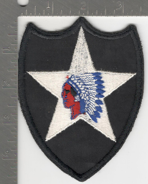 WW 2 US Army 2nd Infantry Division Twill Patch Inv# K0188