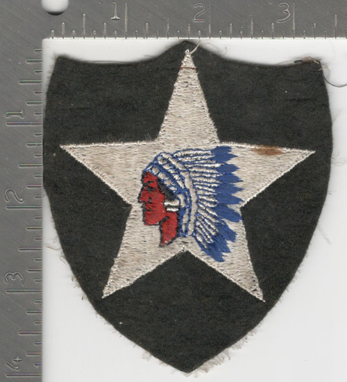 Pre WW 2 US Army 2nd Infantry Division Wool Patch Inv# K0197