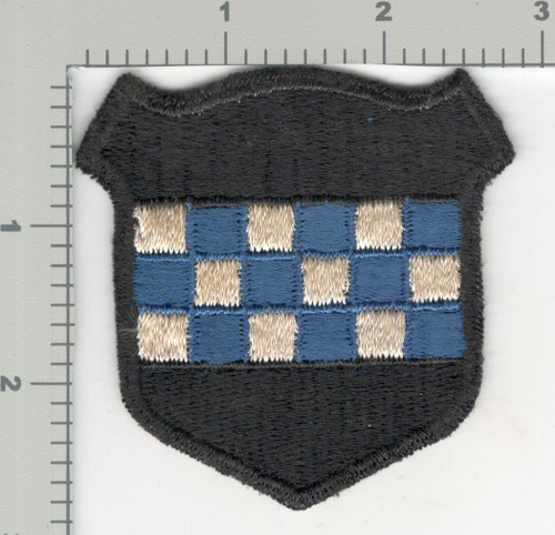 WW 2 US Army 99th Infantry Division Black Border Patch Inv# K3058