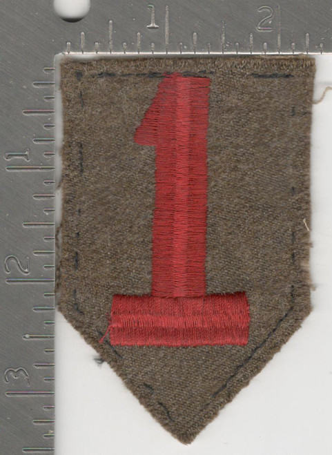 Pre WW 2 US Army 1st Infantry Division Patch Inv# K0126