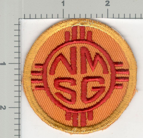 Mint Condition NM-01 1941 - 1946 New Mexico State Guard Patch Inv# K3092