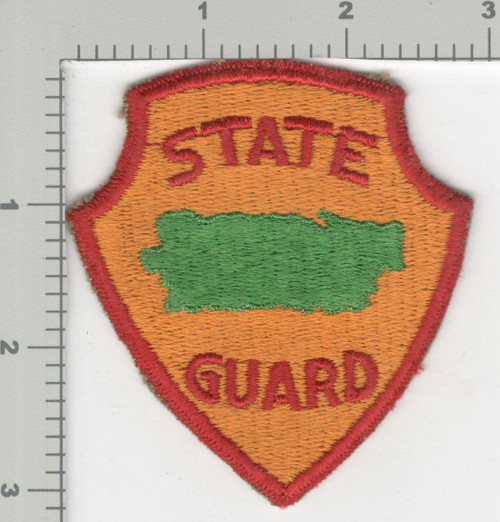 Mint Condition PR-03 1942 - 1945 Puerto Rico State Guard Patch Inv# K3115