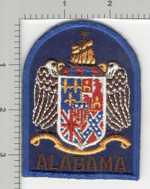 Mint Condition AL- 02 1941 - 1946 Alabama State Guard Patch Inv# K3131