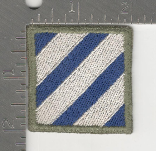 German Made Occupation US Army 3rd Infantry Division Patch Inv# K0231