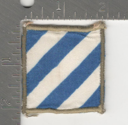 Italian Made WW 2 US Army 3rd Infantry Division Patch Inv# K0242