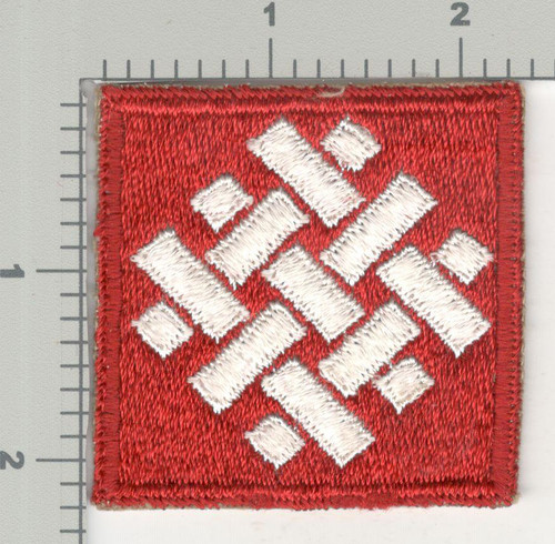 WW 2 US Army 6th Army Group Broken Lines Patch Inv# K3220