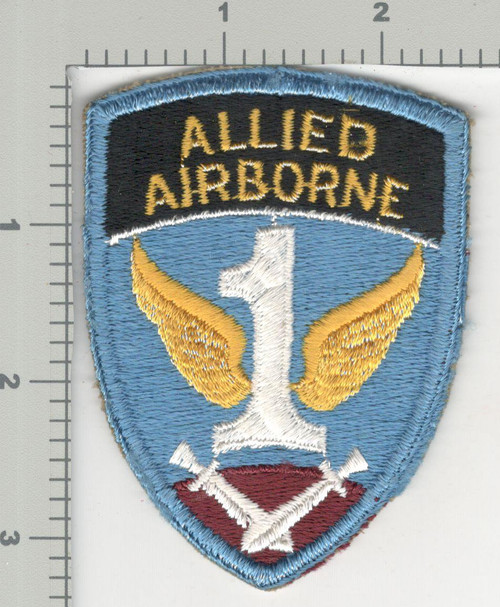 WW 2 US Army 1st Allied Airborne Patch Inv# K3226