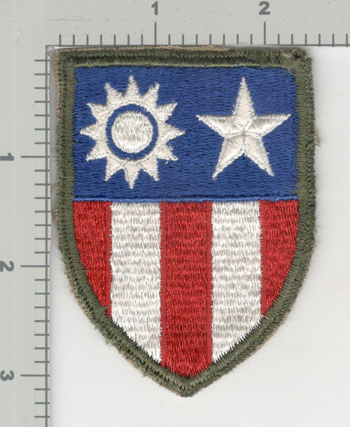 WW 2 US Army Air Force China Burma India Theater CBI Patch Inv# K3427