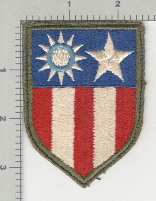 WW 2 US Army Air Force China Burma India Theater CBI Patch Inv# K3433