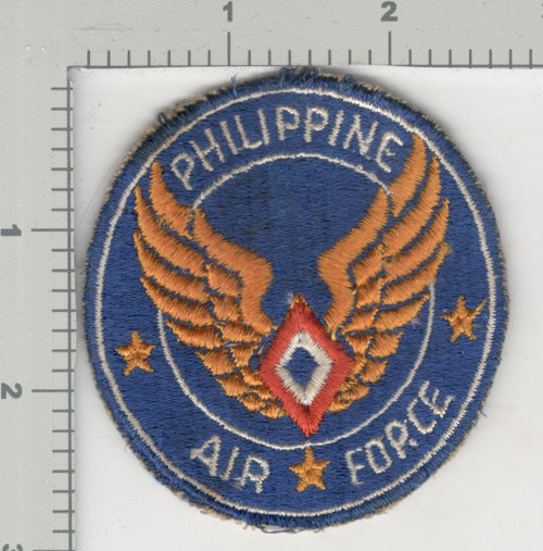 WW 2 US AAF Philippine Air Force Patch 2nd Design Inv# K3477