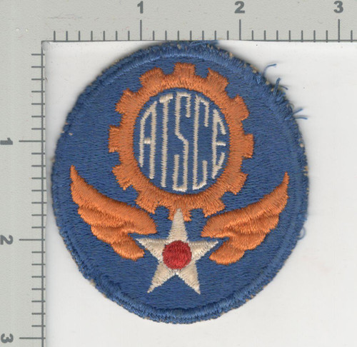 WW 2 Army Air Force Air Technical Service Command Europe ATSCE Patch Inv# K3504