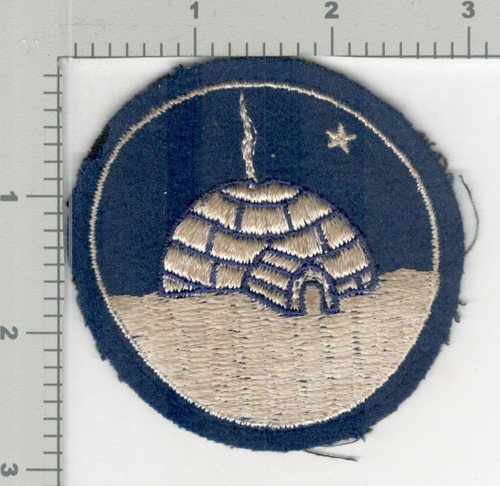Rare WW 2 US Army Air Force & Canadian Army Exercise Eskimo Patch Inv# K3532