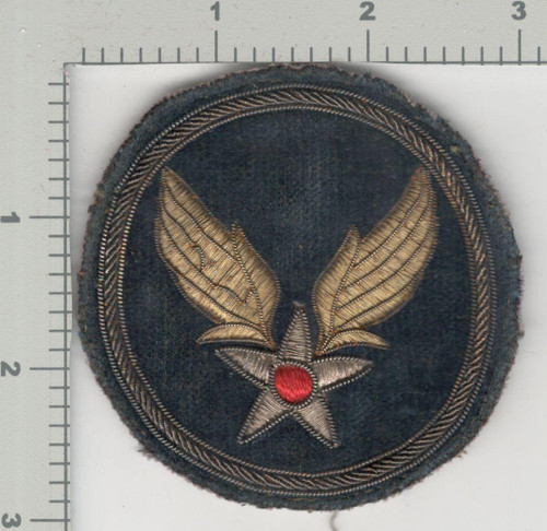 WW2 US Army Air Force Bullion Velvet Patch Inv# K3579