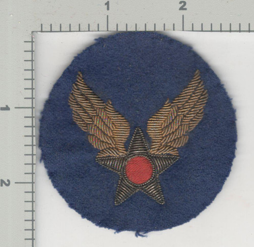 WW2 US Army Air Force Bullion Wool Patch Inv# K3580