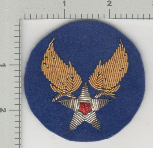 WW2 US Army Air Force Bullion Wool Patch Inv# K3581