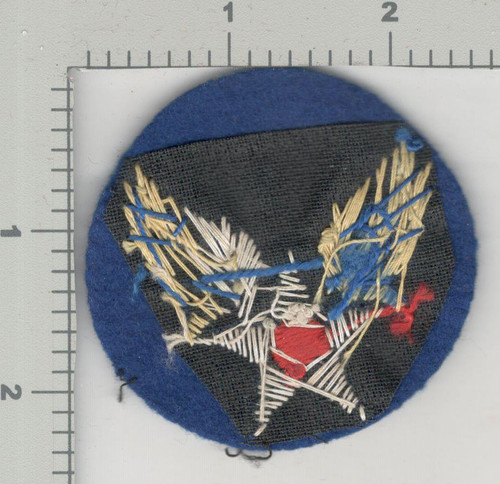 WW2 US Army Air Force Bullion Wool Patch Inv# K3584