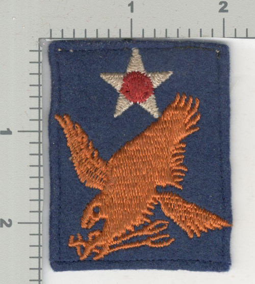 Off Uniform WW 2 US Army Air Force 2nd Air Force Wool Patch Inv# K3602