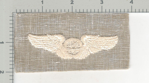 Authentic WW 2 US Army Air Force Navigator Pilot Wing Patch Inv# K3700