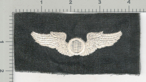 Authentic WW 2 US Army Air Force Aircraft Observer Wing Patch Inv# K3710