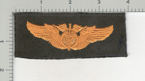 Authentic WW 2 US Army Air Force Flight Surgeon Pilot Wing Patch Inv# K3724