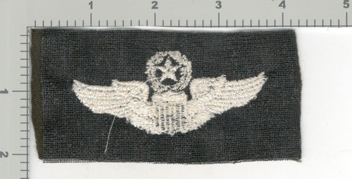 Authentic WW 2 US Army Air Force Command Pilot Wing Patch Inv# K3741